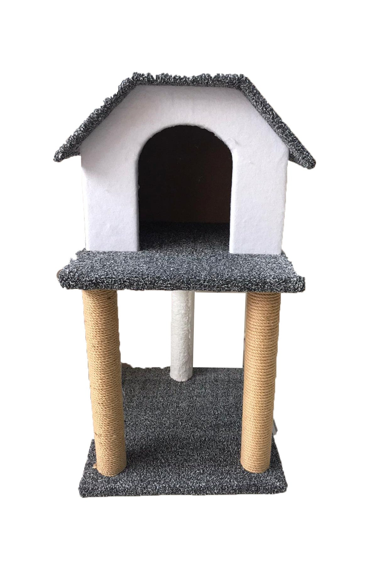 Çift Katlı Kedi Evi Tırmalama paket görseli