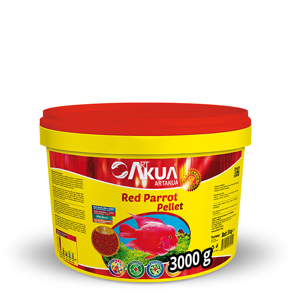 ArtAkua Red Parrot Pellet paket görseli