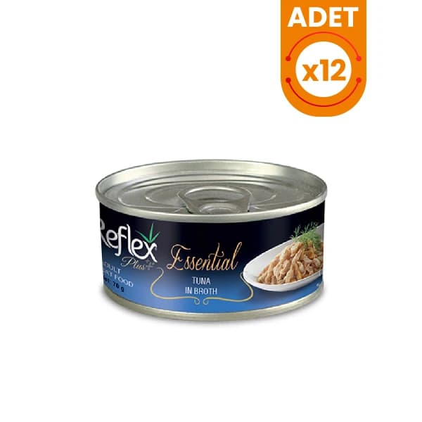 Reflex Plus Atlantik Ton Balıklı Yetişkin Konserve Kedi Maması 12 Adet / 70 g paket görseli