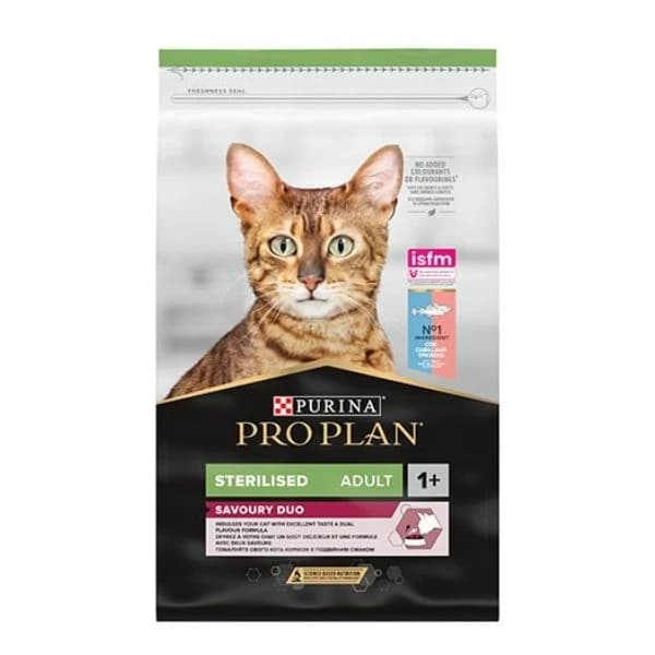 Pro Plan Morina ve Okyanus Balıklı Kısırlaştırılmış Kedi Maması 10 kg paket görseli