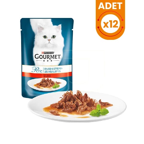 Gourmet Perle Izgara Sığır Etli Konserve 12 Adet / 85 g paket görseli