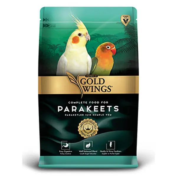Gold Wings Premium Paraket Yemi 1 kg paket görseli