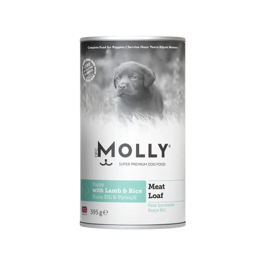 Molly Pate Ezme Kuzulu Yavru Köpek Konservesi 395 g paket görseli
