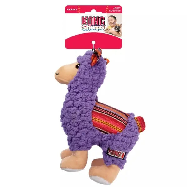 Kong Sherps Lama Şeklinde Peluş Köpek Oyuncağı Medium paket görseli