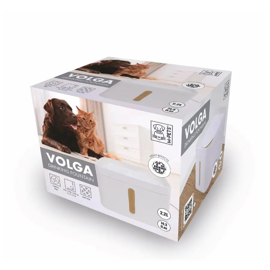 M-Pets Volga Işıklı Su Sebili 2,2 L paket görseli