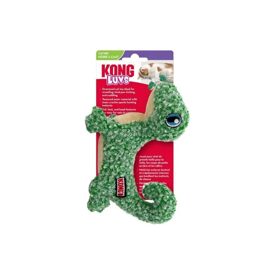Kong Luvs Kertenkele Peluş Kedi Oyuncağı 1 paket görseli