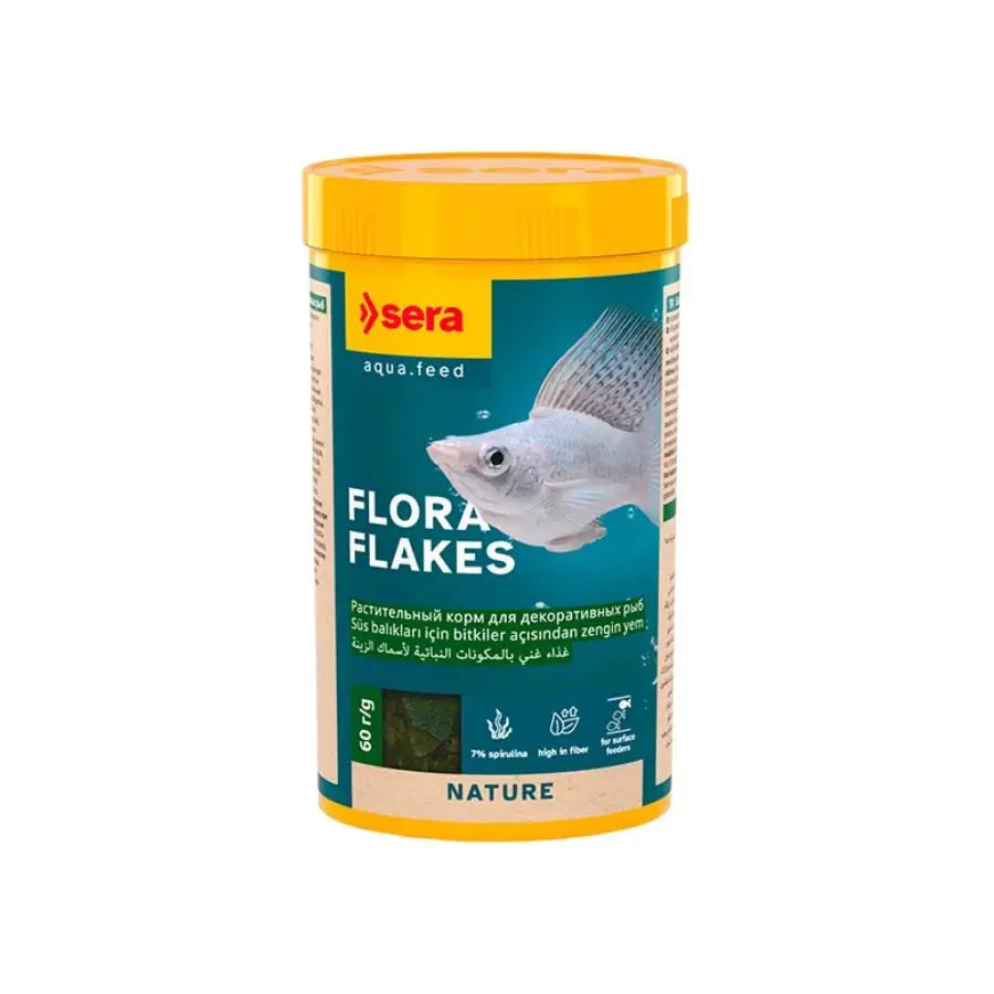 Sera Flora Flakes Süs Balığı Yemi 250 ml paket görseli