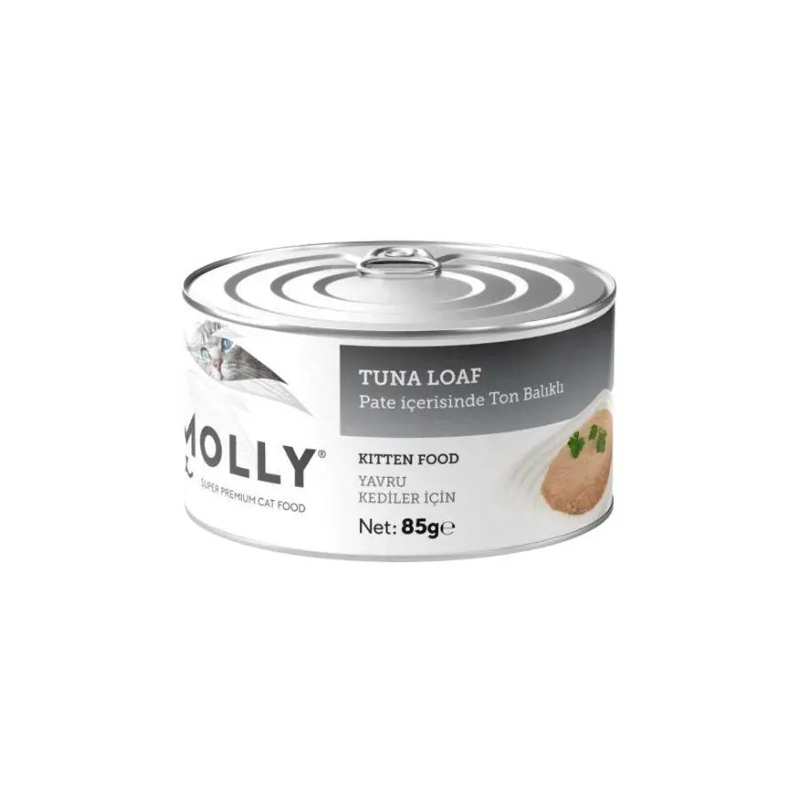 Molly Pate Ton Balıklı Tahılsız Yavru Kedi Konservesi 85 g paket görseli
