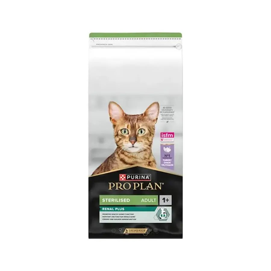 Pro Plan Renal Hindi Etli Kısırlaştırılmış Yetişkin Kedi Maması 14 kg paket görseli