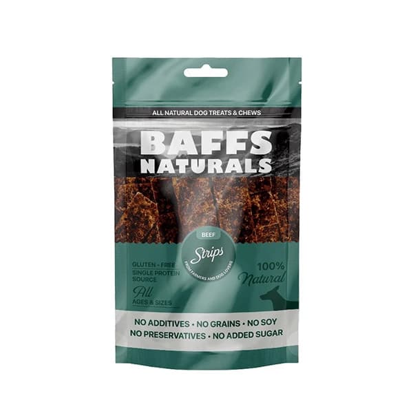 Baffs Naturals Dana Et Çubukları Köpek Ödül Maması 100 g paket görseli