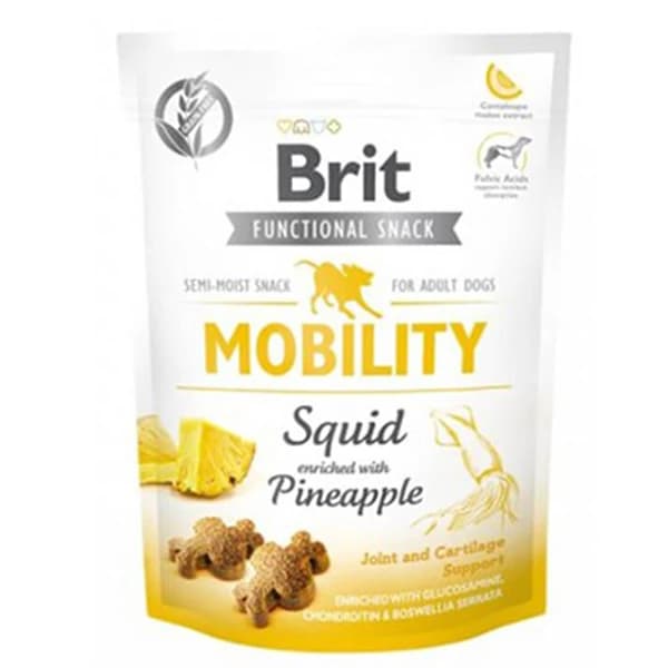 Brit Mobility Ananas ve Kalamarlı Köpek Ödül Maması 150 g / 1 Adet paket görseli