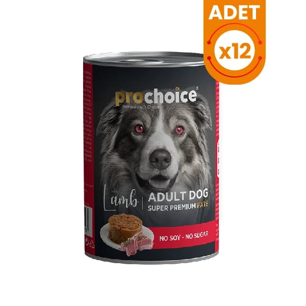Prochoice Adult Kuzulu Yetişkin Köpek Konservesi 12 Adet / 400 g paket görseli