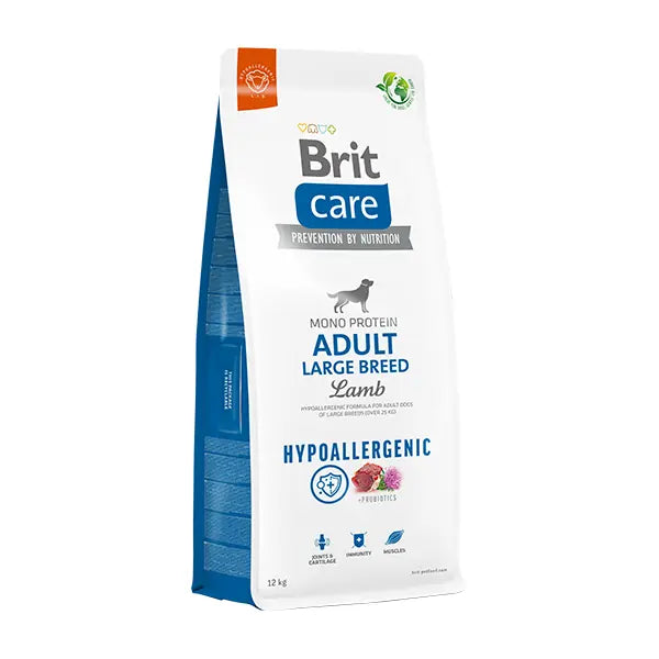 Brit Care Hypo-Allergenic Kuzu Etli Büyük Irk Yetişkin Köpek Maması 12 kg paket görseli