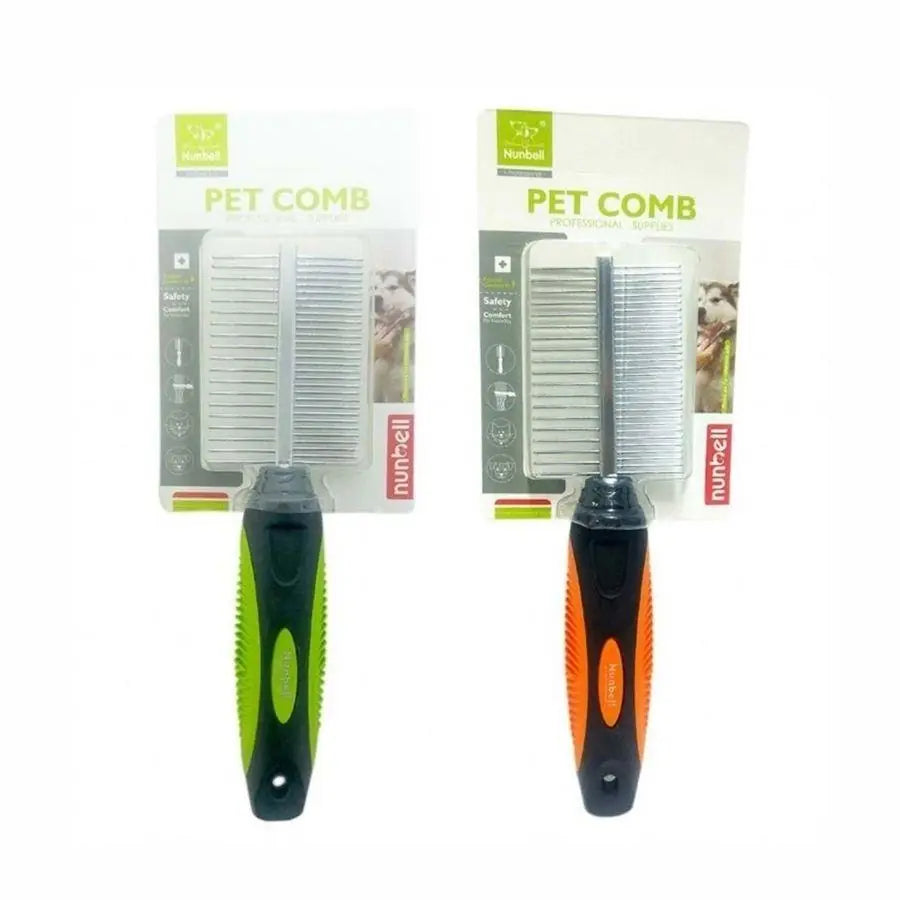 Nunbell Kedi ve Köpekler İçin Çift Taraflı Kıtık Açıcı Tarak paket görseli