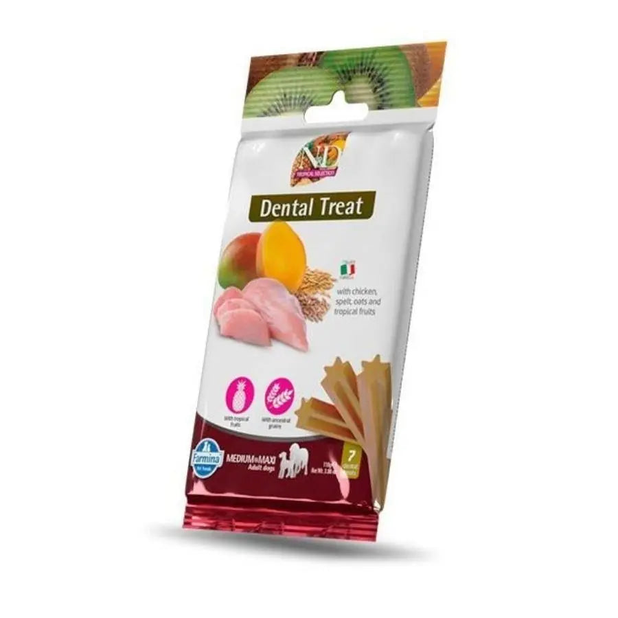 N ve D Tropical Tavuklu Diş Sağlığı Medium/Maxi Köpek Ödülü 110 g paket görseli