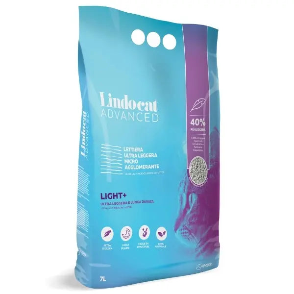 Lindocat Advanced Light Ultra Hafif Diatomit Topaklanan Kedi Kumu 1 Adet / 7 L paket görseli