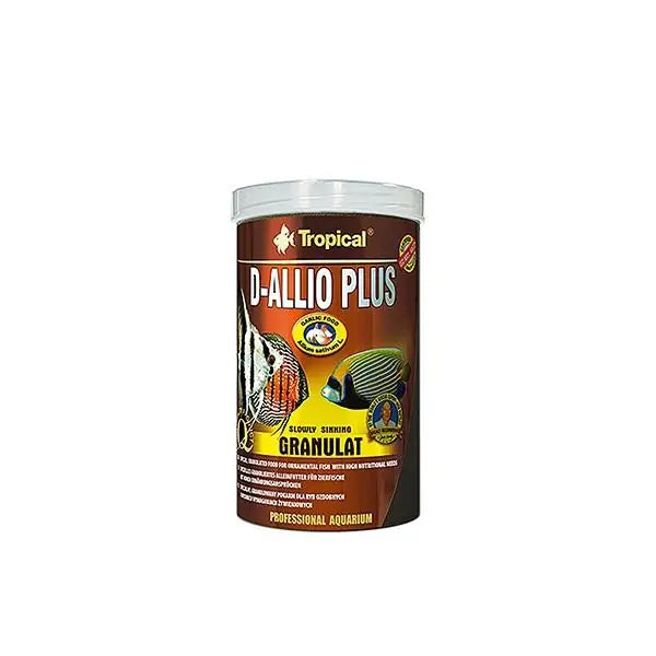 Tropical D-Allio Plus Granulat Discus Balıklar için Sarımsaklı Granül Balık Yemi 150 g paket görseli