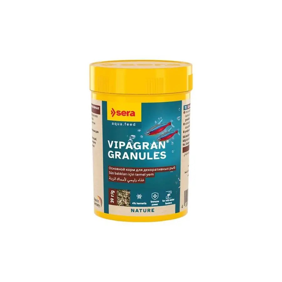 Sera Vipagran Granules Süs Balığı Yemi 100 ml paket görseli