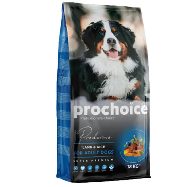 Prochoice Proderma Kuzu Etli Yetişkin Köpek Maması 18 kg paket görseli