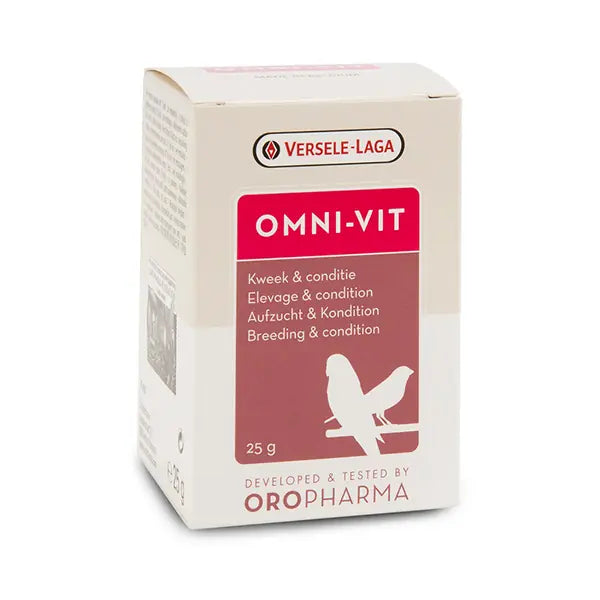 Versele Laga Omnivit Kuşlar için Kondüsyon Vitamini 25 g paket görseli