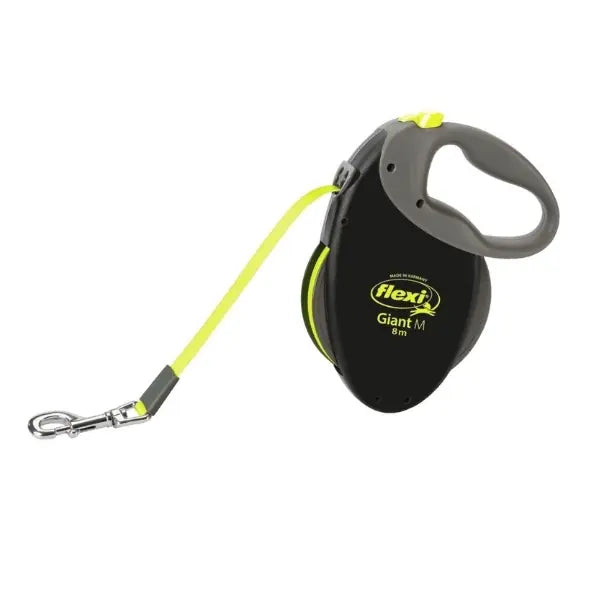 Flexi New Şerit Giant Otomatik Köpek Gezdirme Tasması Medium / 8 Mt / Siyah paket görseli