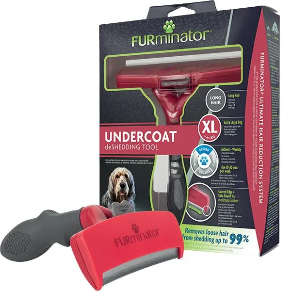 Furminator Giant Longhair Uzun Tüylü Köpek Tüy Tarağı Xlarge / 14,5 Cm paket görseli