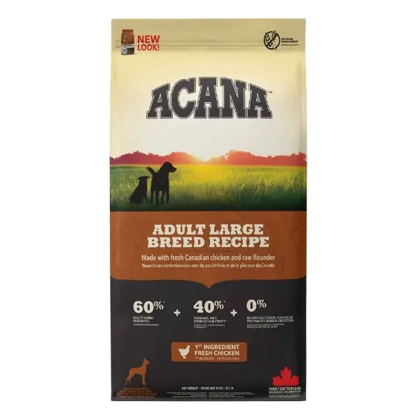 Acana Adult Large Tahılsız Tavuklu ve Balıklı Köpek Maması 17 kg paket görseli