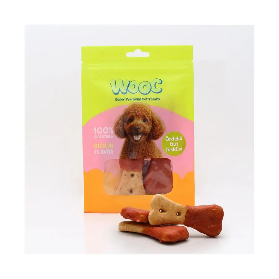 Wooc Ördekli But Bisküvi Köpek Ödülü 75 g paket görseli