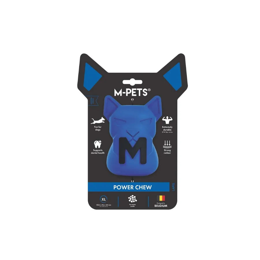 M-PETS POWER CHEW KAUÇUK KÖPEK ÖDÜL OYUNCAĞI LAPIS XS paket görseli