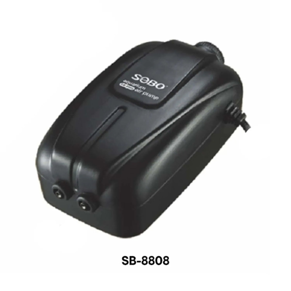 Sobo Akvaryum Hava Motoru 2 Çıkışlı 5,8W 6 L/dk paket görseli