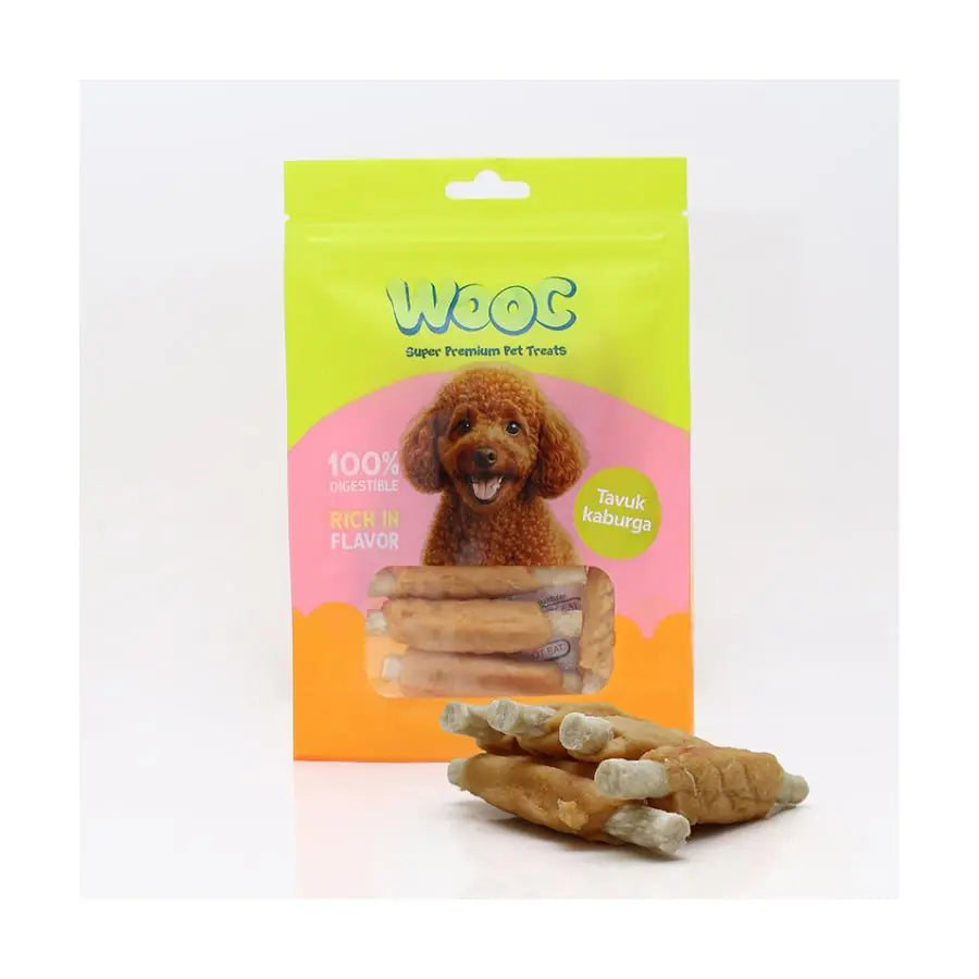 Wooc Tavuk Kaburga Köpek Ödülü 75 g paket görseli