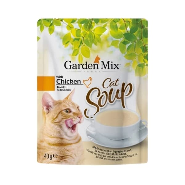 Garden Mix Tavuklu Kedi Çorbası 1 Adet / 40 g paket görseli