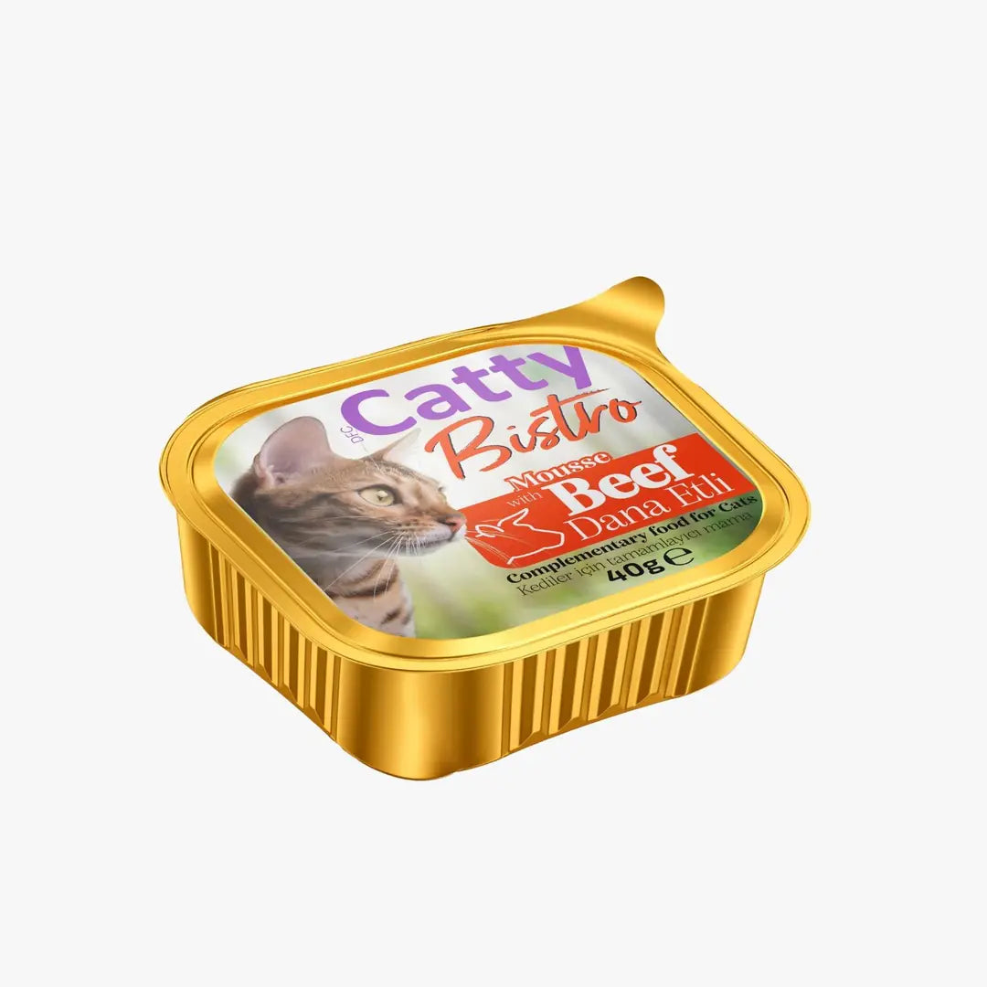 Catty Bistro Mousse Dana Etli Yetişkin Kedi Konservesi 40 g paket görseli