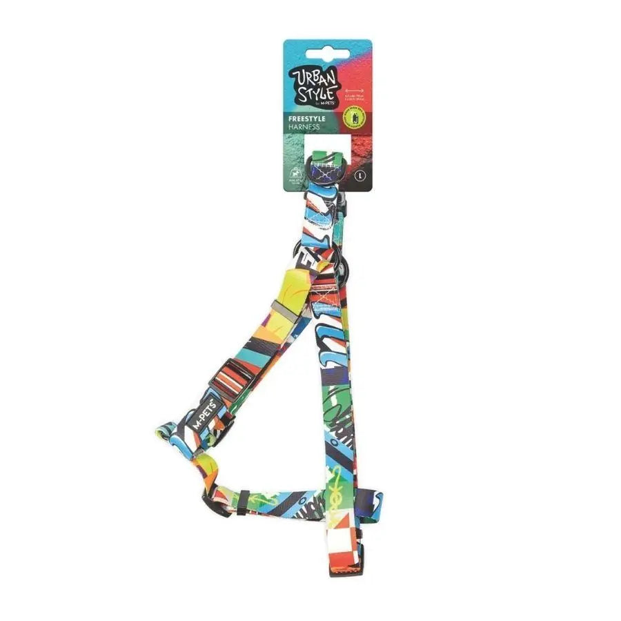 M-Pets Urban Style Freestyle Köpek Göğüs Tasması L paket görseli