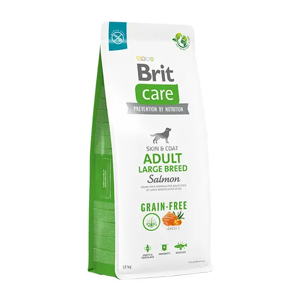 Brit Care Somonlu Büyük Irk Tahılsız Yetişkin Köpek Maması 12 kg paket görseli