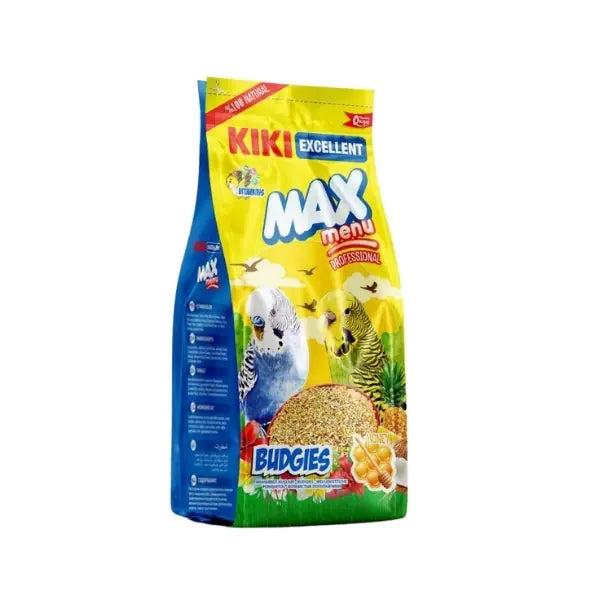 Kiki Excellent Max Menu Ballı Muhabbet Kuşu Yemi 500 g paket görseli