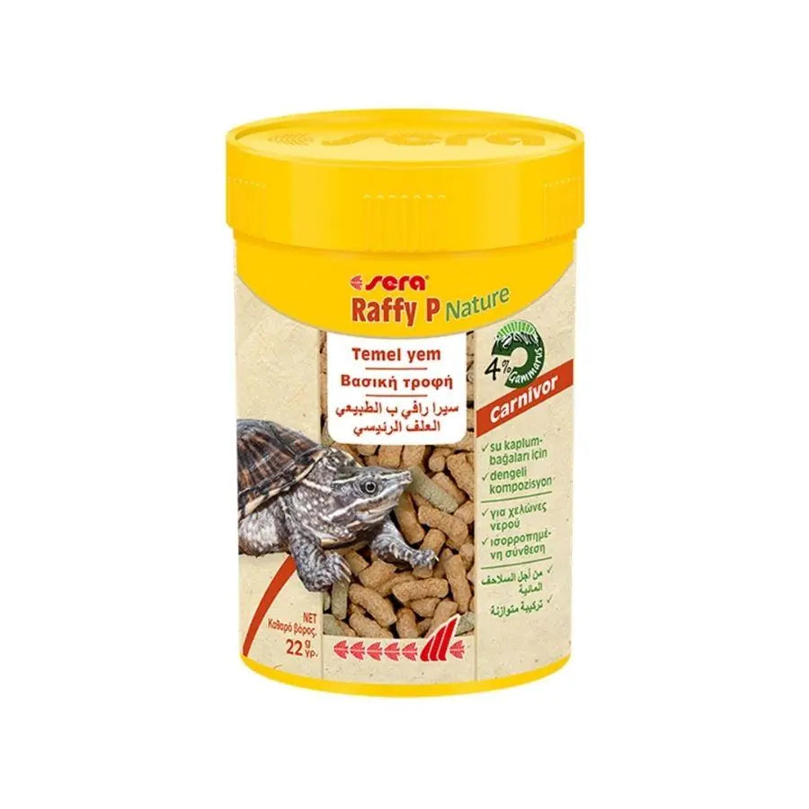 Sera Raffy P Nature Kaplumbağa Yemi 100 ml paket görseli