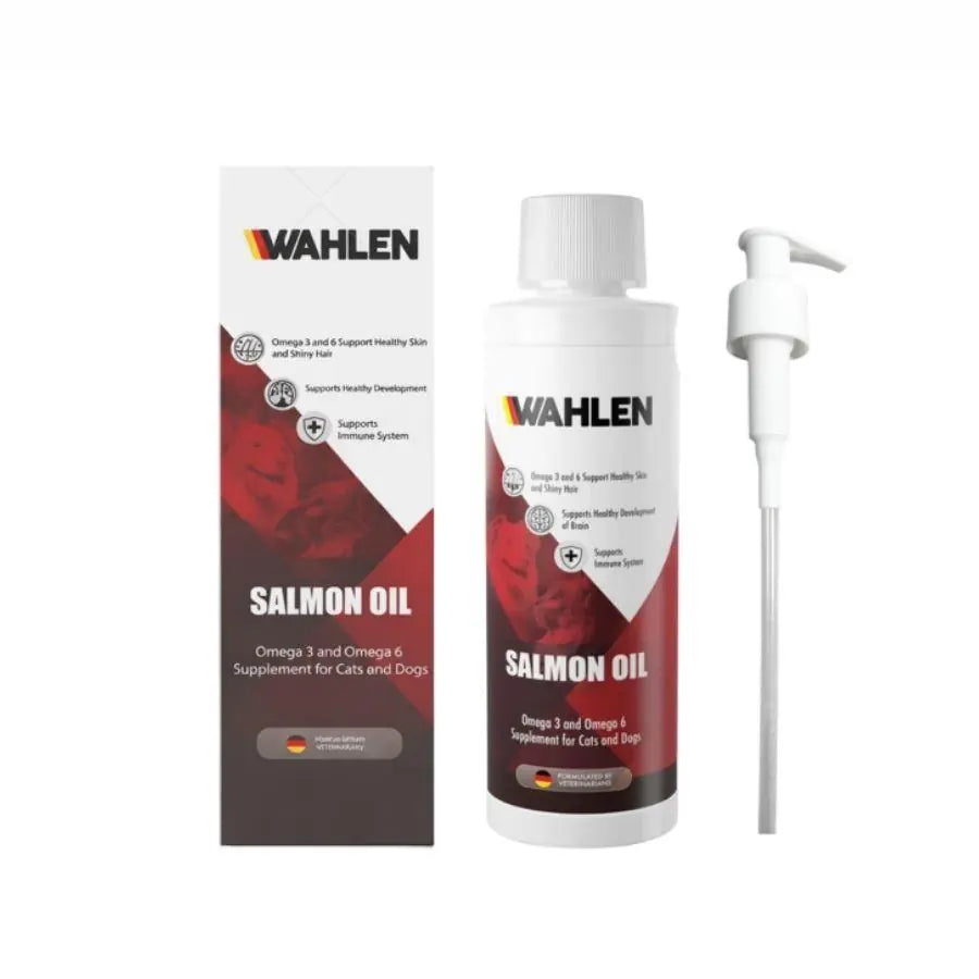 Wahlen Kedi ve Köpekler için Somon Yağı 250 ml paket görseli