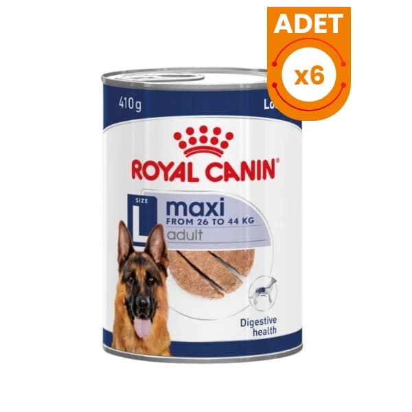 Royal Canin Loaf Mousse Büyük Irk Ezme Yetişkin Konserve Köpek Maması 410 g / 6 Adet paket görseli