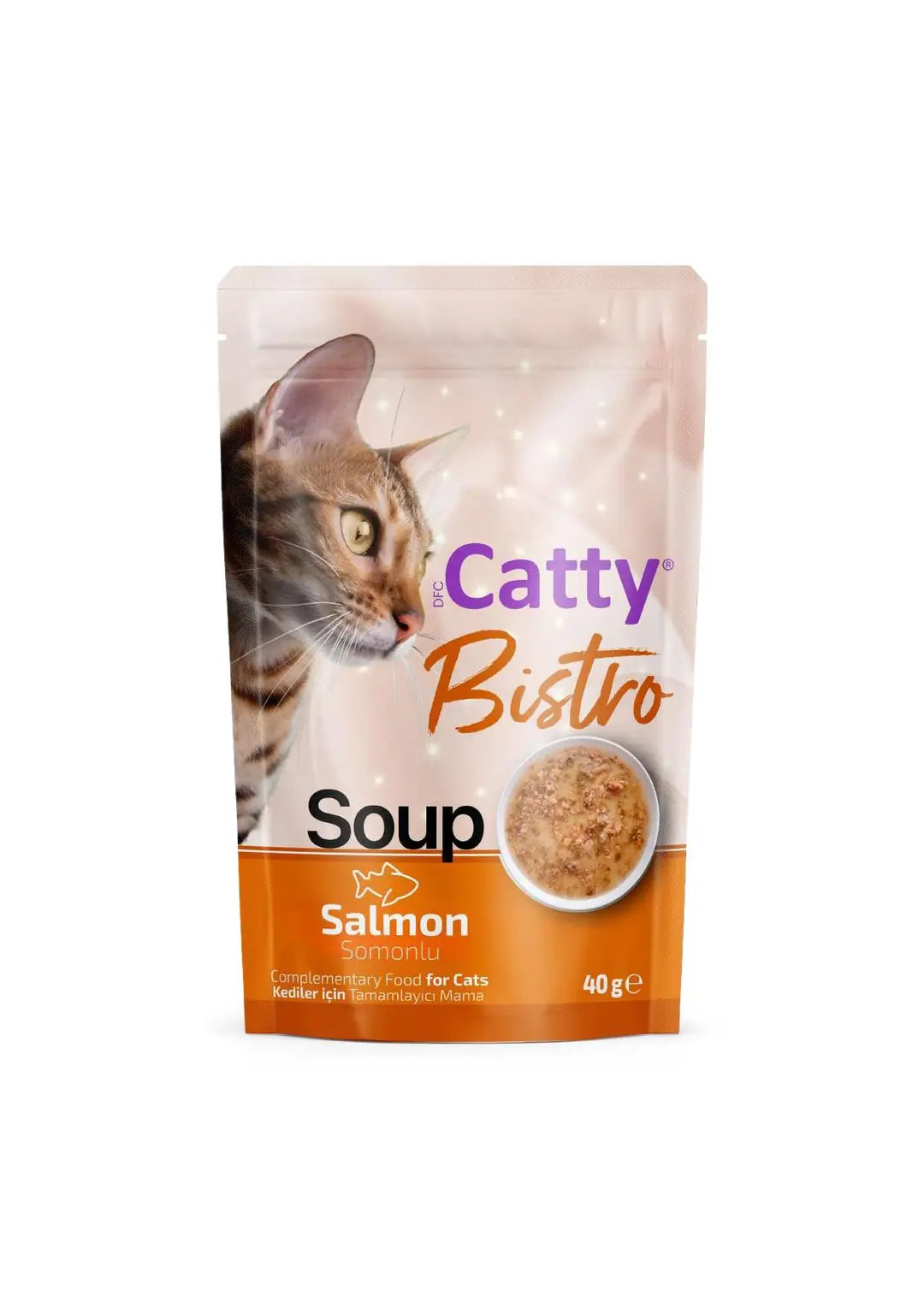 Catty Bistro Somonlu Kedi Çorbası 40 g paket görseli