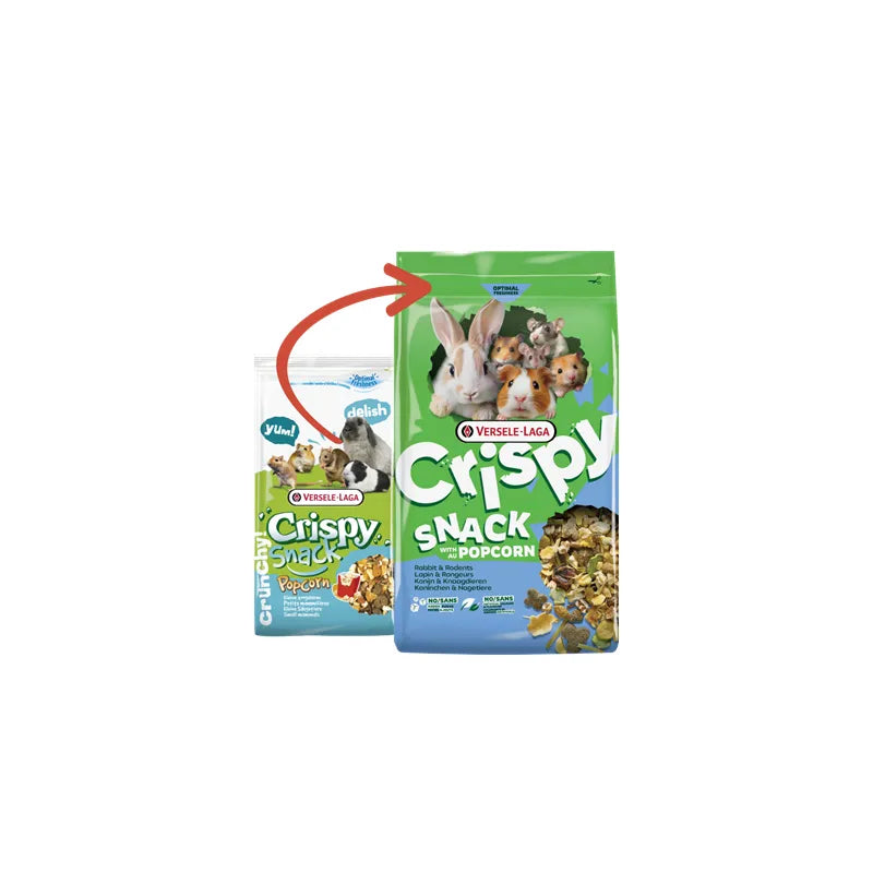 Versele Laga Crispy Snack Popcorn Kemirgen Yemi 550 g paket görseli