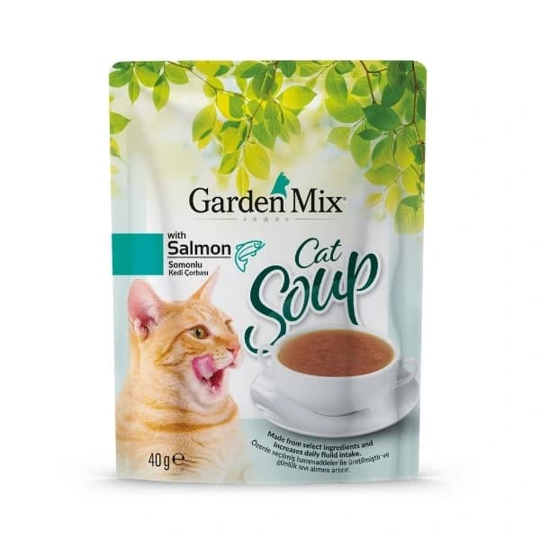 Garden Mix Somonlu Kedi Çorbası 40 g / 1 Adet paket görseli