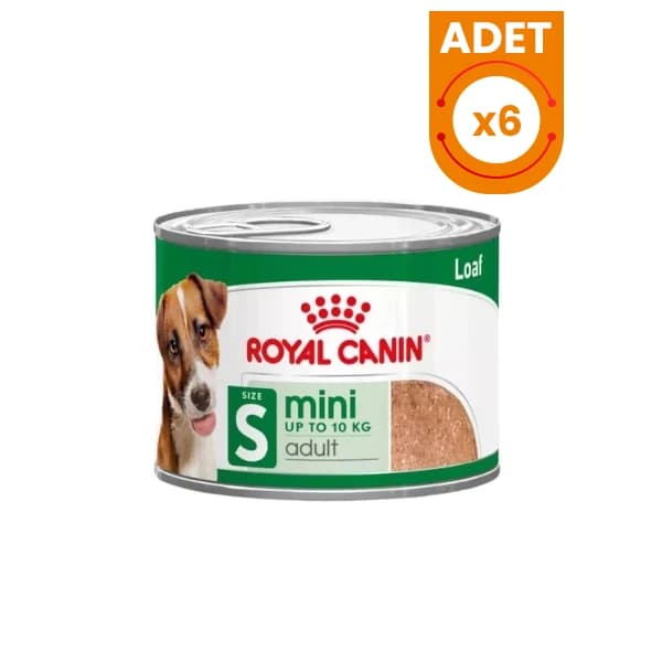 Royal Canin Loaf Mousse Küçük Irk Ezme Yetişkin Konserve Köpek Maması 6 Adet / 195 g paket görseli