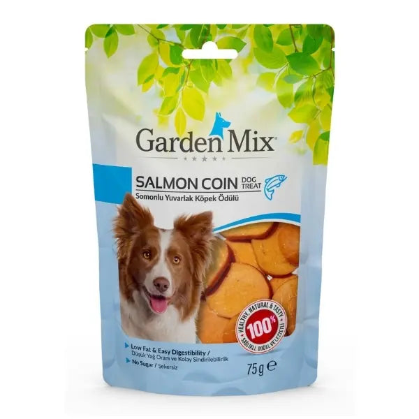 Garden Mix Somonlu Yuvarlak Köpek Ödülü 1 Adet / 75 g paket görseli
