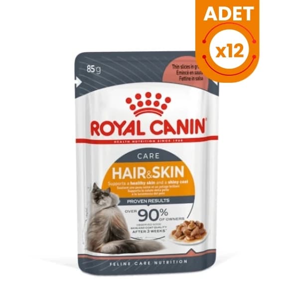 Royal Canin İntense Beauty Jelly Pouch Konserve Kedi Maması 85 g / 12 Adet paket görseli