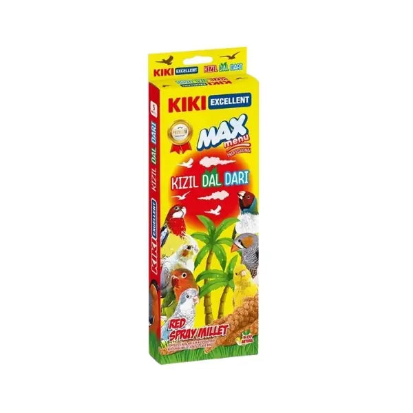 Kiki Excellent Max Menu Kuşlar için Kızıl Dal Darı paket görseli