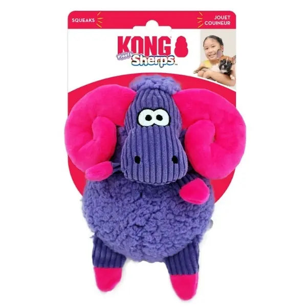 Kong Sherps Sevimli Hipopotam Şeklinde Peluş Köpek Oyuncağı Medium paket görseli