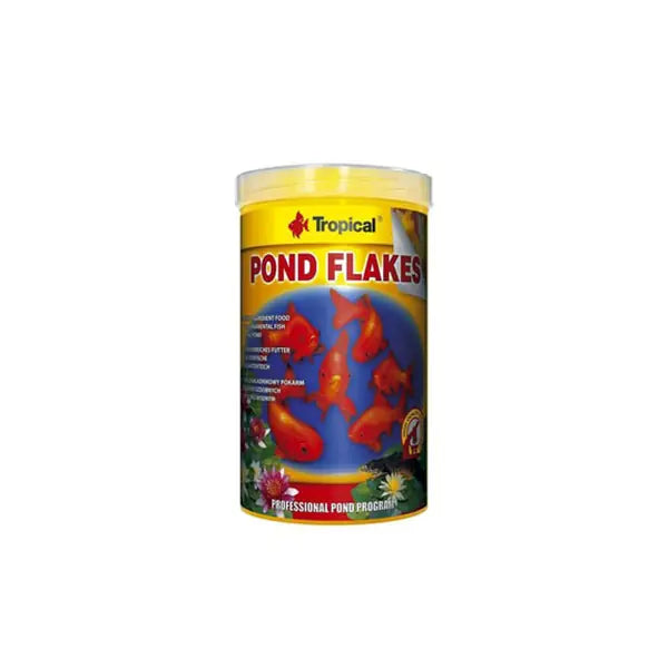 Tropical Pond Flakes Havuz Balıkları için Pul Yem 1000 ml / 145 g paket görseli