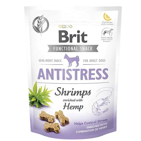 Brit Antistress Karidesli Stress Azaltıcı Köpek Ödül Maması 1 Adet / 150 g paket görseli