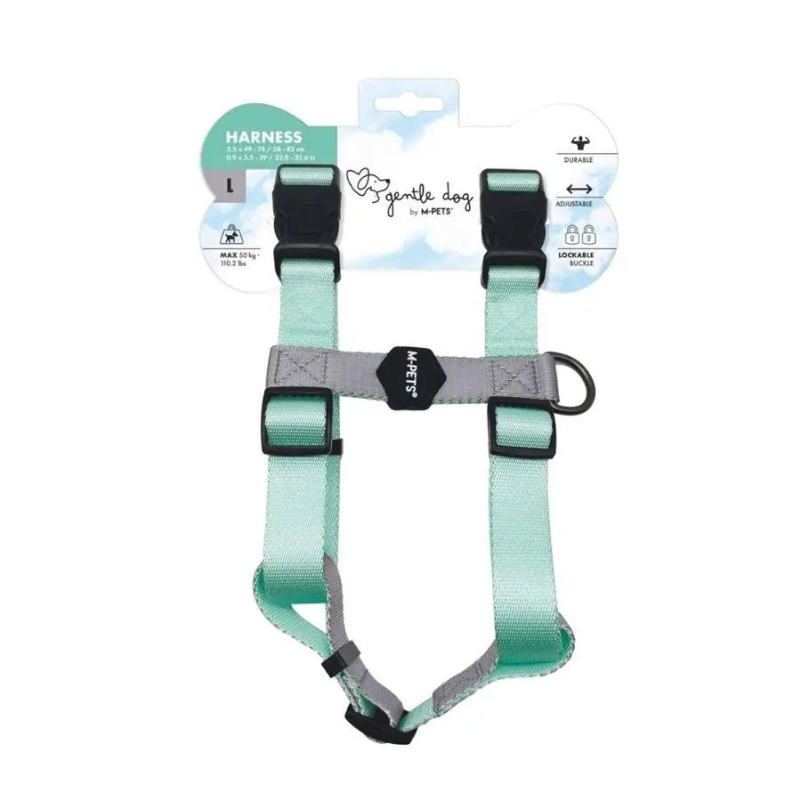 M-Pets Gentle Köpek Göğüs Tasması Yeşil L paket görseli